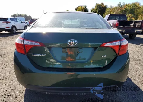 2016 Toyota Corolla L z USA, uszkodzony, nr VIN 2T1BURHE0GC626438